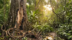 ¿Puede un árbol salir ganando tras un rayo? Datos de un estudio en Panamá