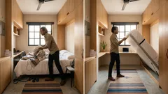 Camas rebatibles en depas pequeños: el detalle clave para que sea segura (y se vea bien)