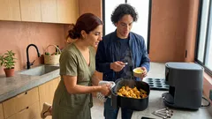 6 recetas en freidora de aire que salen en menos de 15 minutos (y el ajuste que cambia el crujiente)